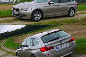 Новая «пятёрка» BMW в кузове универсал BMW 5 серия F10-F11