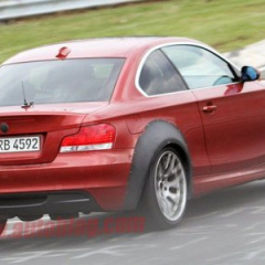 BMW 1-Series M Coupe был замечен на тестах