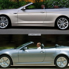 Сравнение Фотографии: Новый BMW 6 Series и его предшественник E64