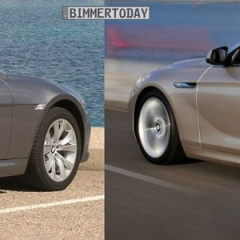 Сравнение Фотографии: Новый BMW 6 Series и его предшественник E64