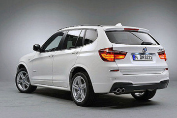 BMW X3 получил спорт-кит M-Package BMW X3 серия F25