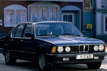 Расположение VIN кодов на BMW BMW 7 серия E23