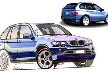 Обзор внедорожника BMW X5 4.6is BMW X5 серия E53-E53f