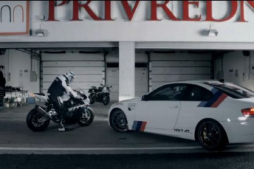 Поединок BMW M3 и BMW S 1000 RR Superbike BMW Мотоциклы BMW Все мотоциклы
