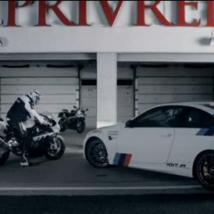 Поединок BMW M3 и BMW S 1000 RR Superbike