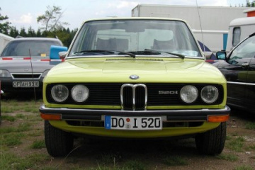 4 дв. седан 518 90 / 5800 4МКПП с 1974 по 1981 BMW 5 серия E12