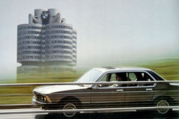 Использование отопителя и кондиционера воздуха в автомобиле BMW 7 серия E23