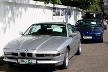 Расположение VIN кодов на BMW BMW 8 серия E31