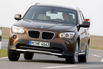Использование отопителя и кондиционера воздуха в автомобиле BMW X1 серия E84
