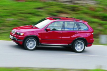 Сравнительный тест Volkswagen Touareg, BMW X5 и Porsche Cayenne BMW X5 серия E53-E53f