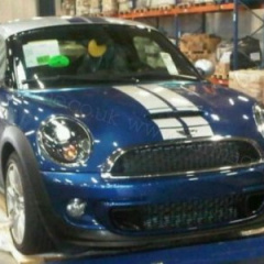 MINI Coupe поймали неприкрытым