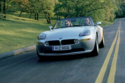 Побег BMW Z4 от вертолета