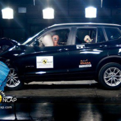 BMW X3 получил «пятерку» от Euro NCAP