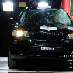 BMW X3 получил «пятерку» от Euro NCAP