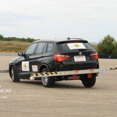 BMW X3 получил «пятерку» от Euro NCAP