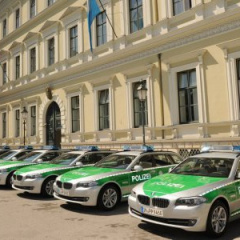 Полиция Германии получила новенькие автомобили