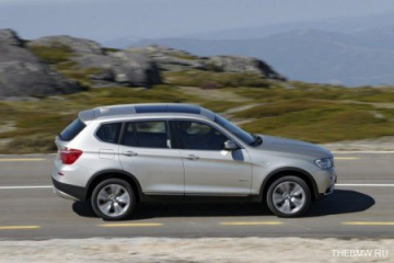 BMW X3 получил пять звезд BMW X3 серия F25