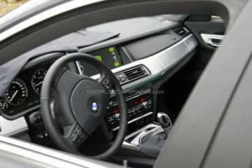Благодаря полиции появилась возможность увидеть интерьер новой BMW 7-Series BMW 7 серия F01-F02