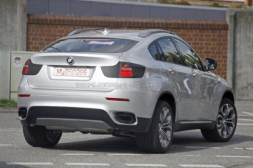 Прототип нового BMW X6 практически расстался с камуфляжем BMW X6 серия E71