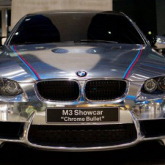 BMW M3 получил хромированный окрас