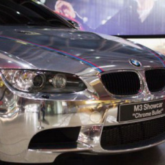 BMW M3 получил хромированный окрас