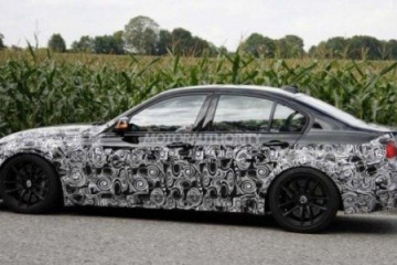 Новый седан BMW M3 выехал за пределы тестового трека BMW 3 серия F30-F35