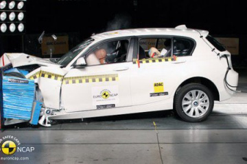 Новый BMW 1 серии получил 5 звезд на краш-тесте Euro NCAP BMW 1 серия F20