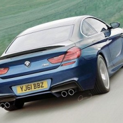 Первые эскизы BMW M6 появились в Интернете