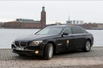 BMW 7 серии на церемонии вручения Нобелевской премии 2011 года BMW 7 серия F01-F02