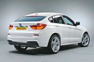 Частичное «открытие» BMW X4 BMW X4 серия F26