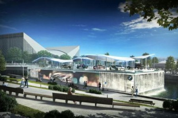 Плавучий выставочный центр BMW вскоре построят в Лондоне BMW Мир BMW BMW AG