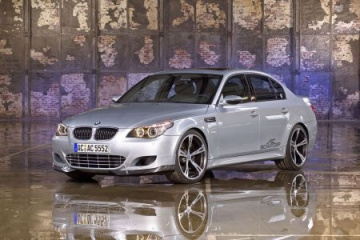 BMW 5-Series. Черный бумер BMW 5 серия E60-E61