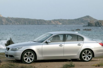 BMW 5-Series. Черный бумер BMW 5 серия E60-E61