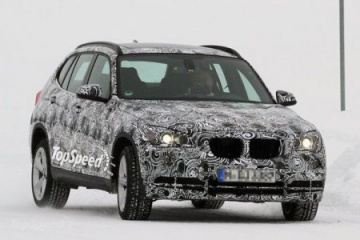 В объективы фотографов попал BMW X1 BMW X1 серия E84