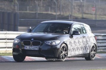 3-дверный вариант BMW M135i тестируют на Нюрбургринге BMW 1 серия F20