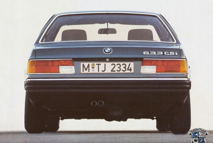 Как заказать уникальную курсовую работу по автомобильной промышленности BMW 6 серия E24