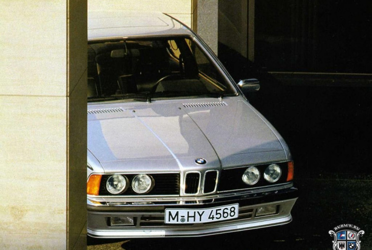 Как заказать уникальную курсовую работу по автомобильной промышленности BMW 6 серия E24