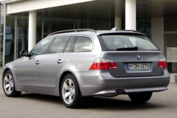 BMW 5-Series. Черный бумер BMW 5 серия E60-E61