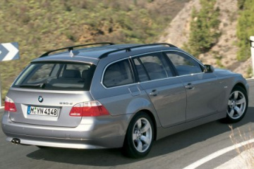 BMW 5-Series. Черный бумер BMW 5 серия E60-E61