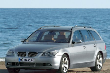 BMW 5-Series. Черный бумер BMW 5 серия E60-E61