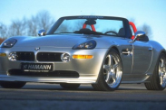 Побег BMW Z4 от вертолета