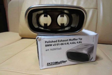 Насадки на глушитель BMW x5 4.8 is