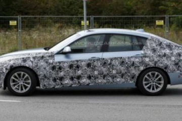 Новый BMW 3-Series GT засветился на кадрах шпионского видеофильма BMW 3 серия F30-F35