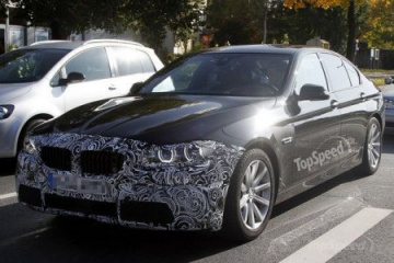 Новое поколение BMW 5-Series проходит тесты BMW 5 серия F10-F11