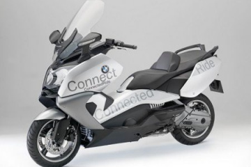 BMW C650GT с новой системой безопасности BMW Мотоциклы BMW Все мотоциклы