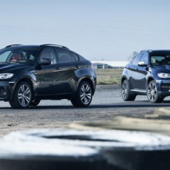 Зажигательная смесь BMW X6 M vs BMW X6 5.0d M