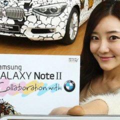 «Единичку» от BMW разрисовала Samsung
