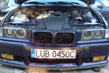 Ремонт и разборка БМВ: устанавливаем CCFL глазки + Hella Black Look на E36 BMW 3 серия E36
