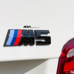 В мире одним из мощнейших седанов с колесами ADV7 стал BMW M5