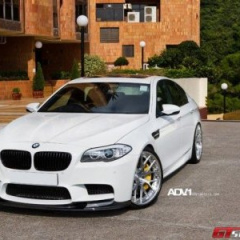 В мире одним из мощнейших седанов с колесами ADV7 стал BMW M5